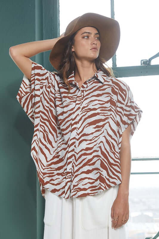 Our Favorite Versatile Button Down Top in Prints
