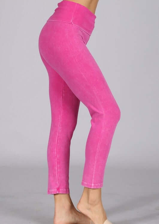 Easy Fit American Cotton Capri Leggings Made in USA