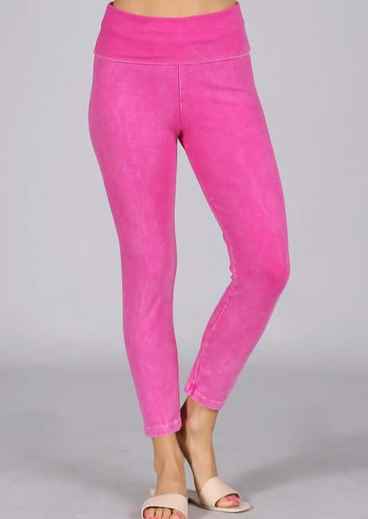 Easy Fit American Cotton Capri Leggings Made in USA