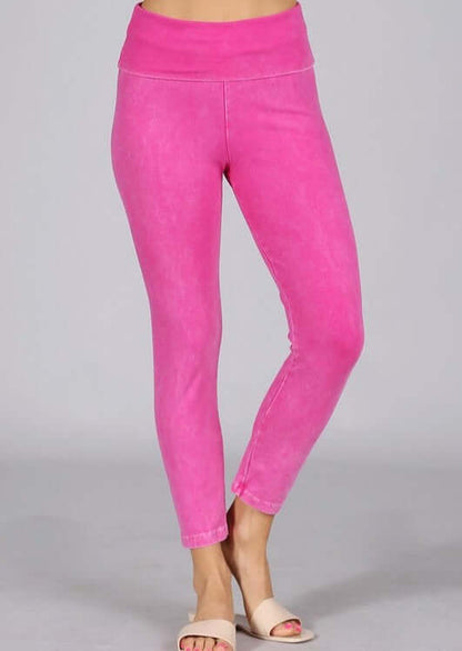 Easy Fit American Cotton Capri Leggings Made in USA