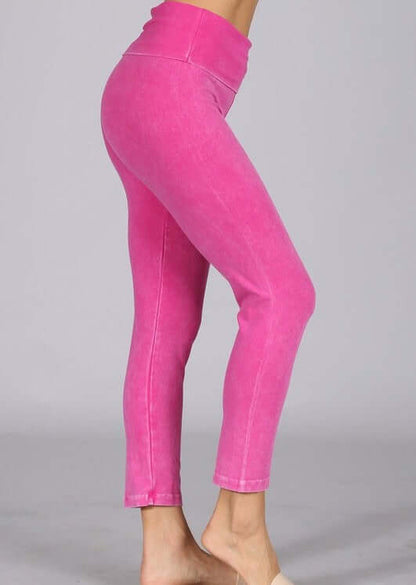 Easy Fit USA Cotton Capri Leggings Made in USA