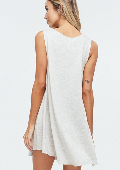 Monochrome Ladies Stars & Stipes Patriotic Tunic Dress Made in USA