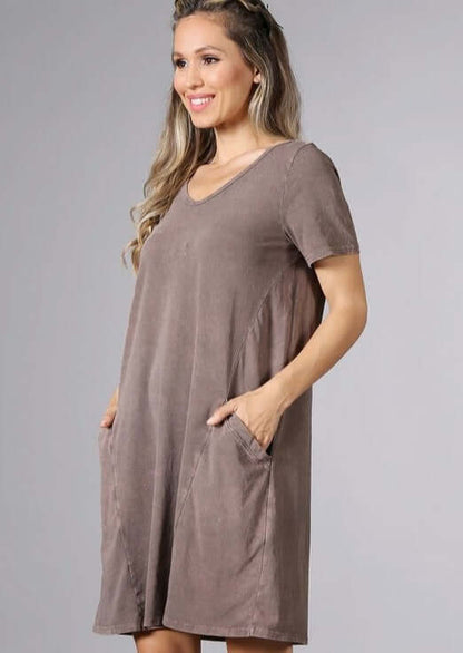 Easy Going Casual Cotton Dress Made in USA