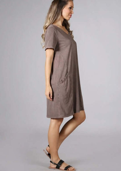 Easy Going Casual Cotton Dress Made in USA