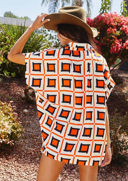 Our Favorite Versatile Button Down Top in Prints