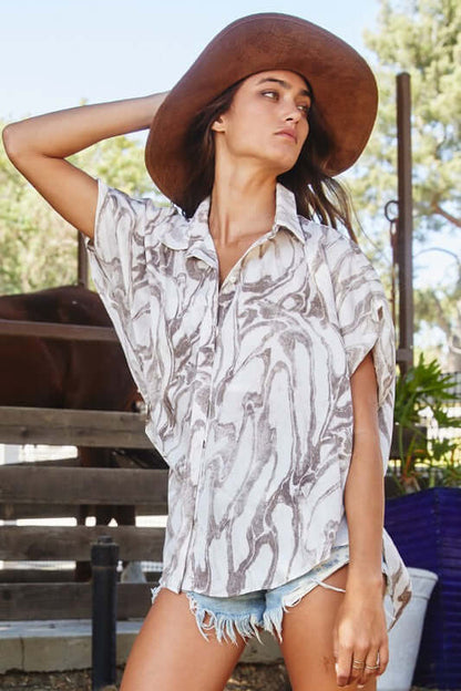 Our Favorite Versatile Button Down Top in Prints