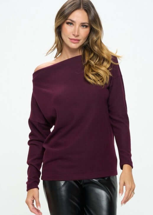 Luxury Feel Sweater Top Made in USA