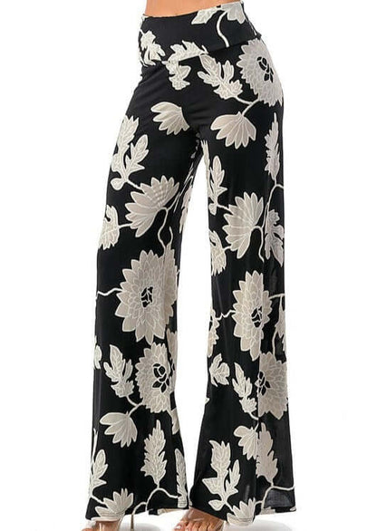 Forever Florals Flare Pants Made in USA