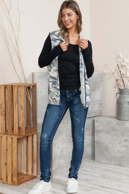 Lightweight Camo So Soft Vest Made in USA