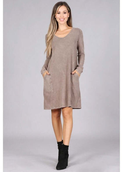 Easy Going Casual Cotton Dress Made in USA
