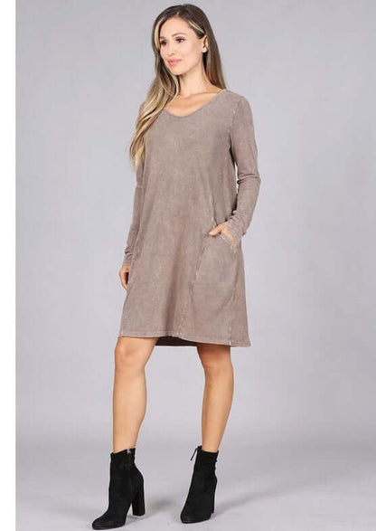 Easy Going Casual Cotton Dress Made in USA