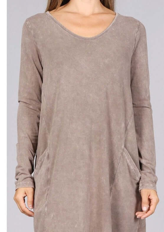 Easy Going Casual Cotton Dress Made in USA