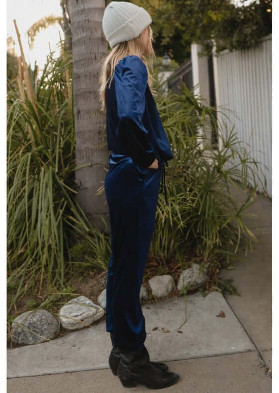Glam Velour Track Suit