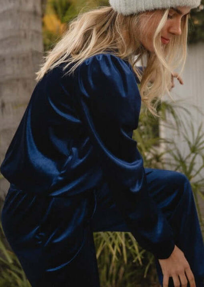 Glam Velour Track Suit