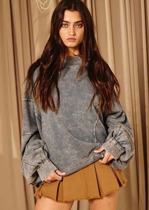 Reversible Twist Sweatshirt Made in USA