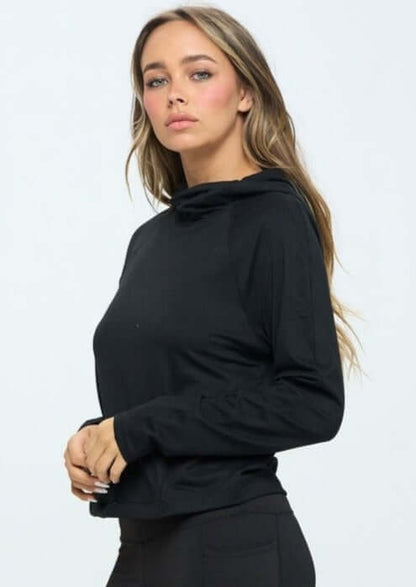 Cropped Performance Hoodie