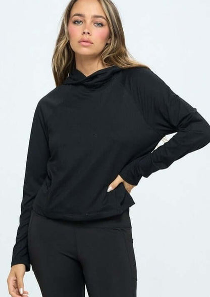 Cropped Performance Hoodie