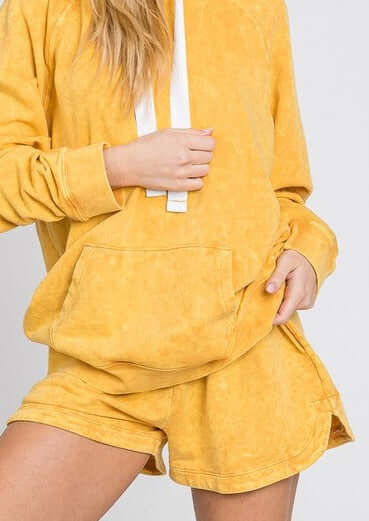 All American Mineral Washed French Terry Shorts