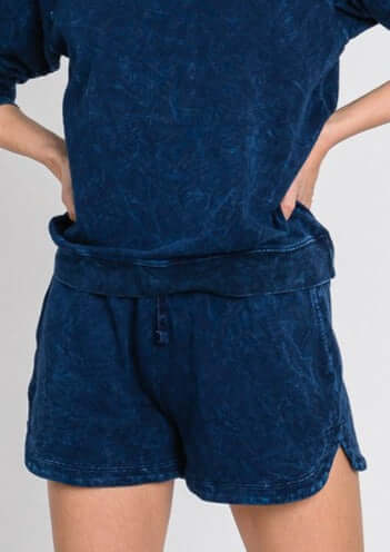 All American Mineral Washed French Terry Shorts