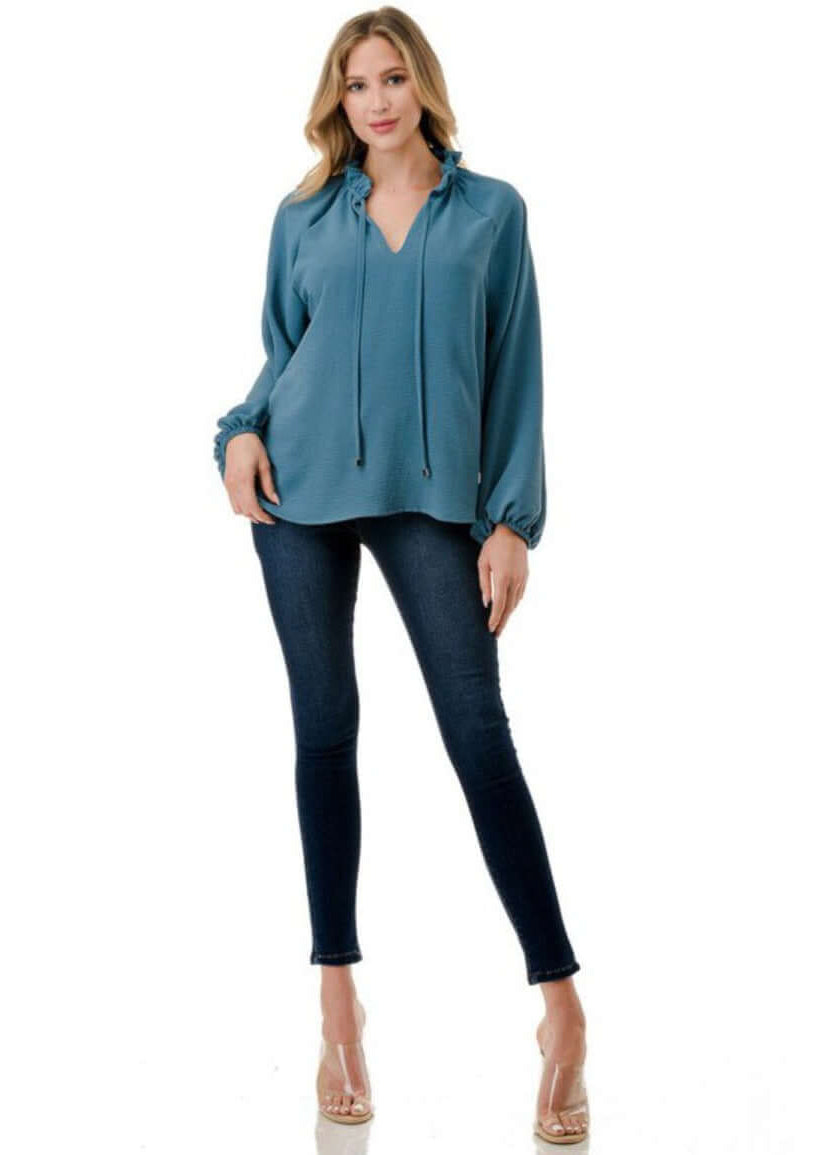 Wardrobe Essential Dressy Blouse Made in USA