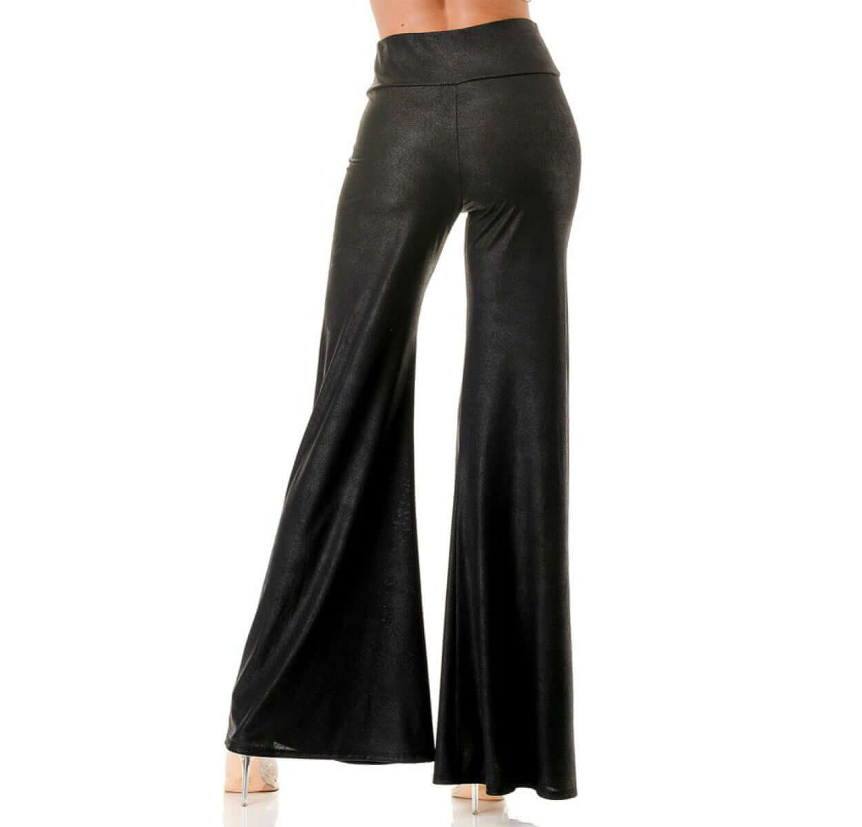 Faux Leather Flares Made in USA