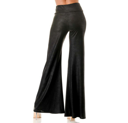 Faux Leather Flares Made in USA