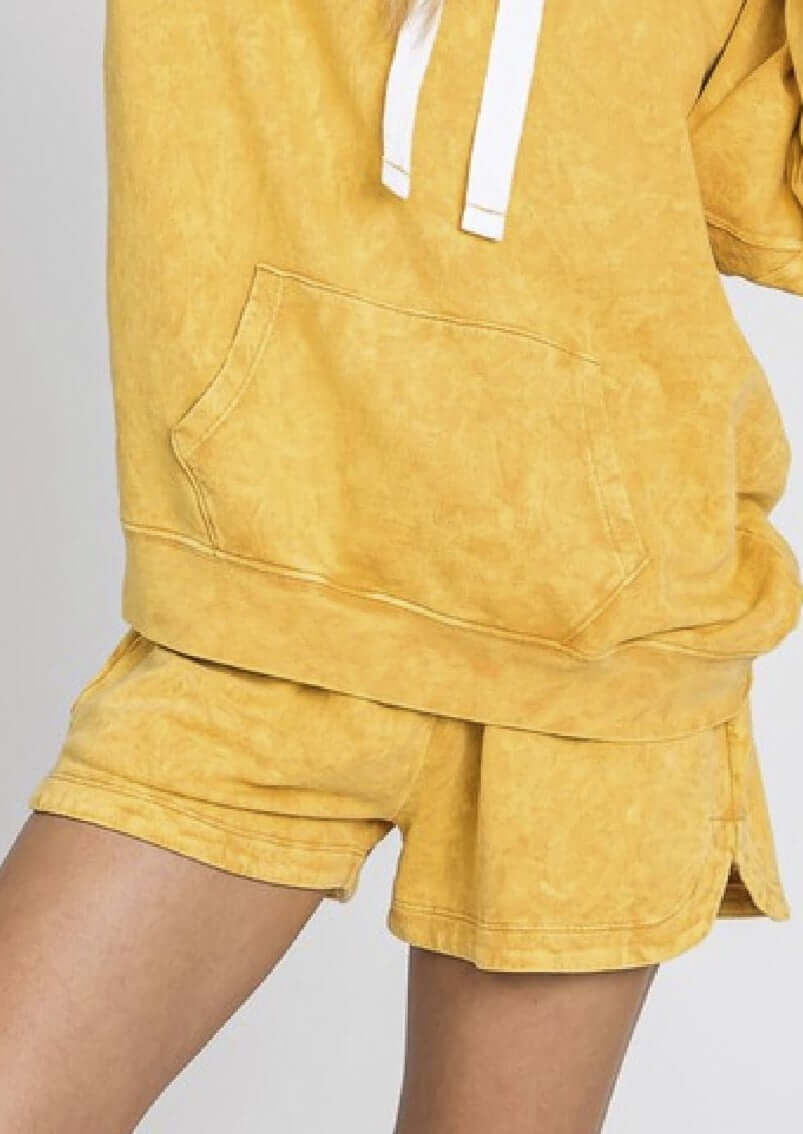 All American Mineral Washed French Terry Shorts