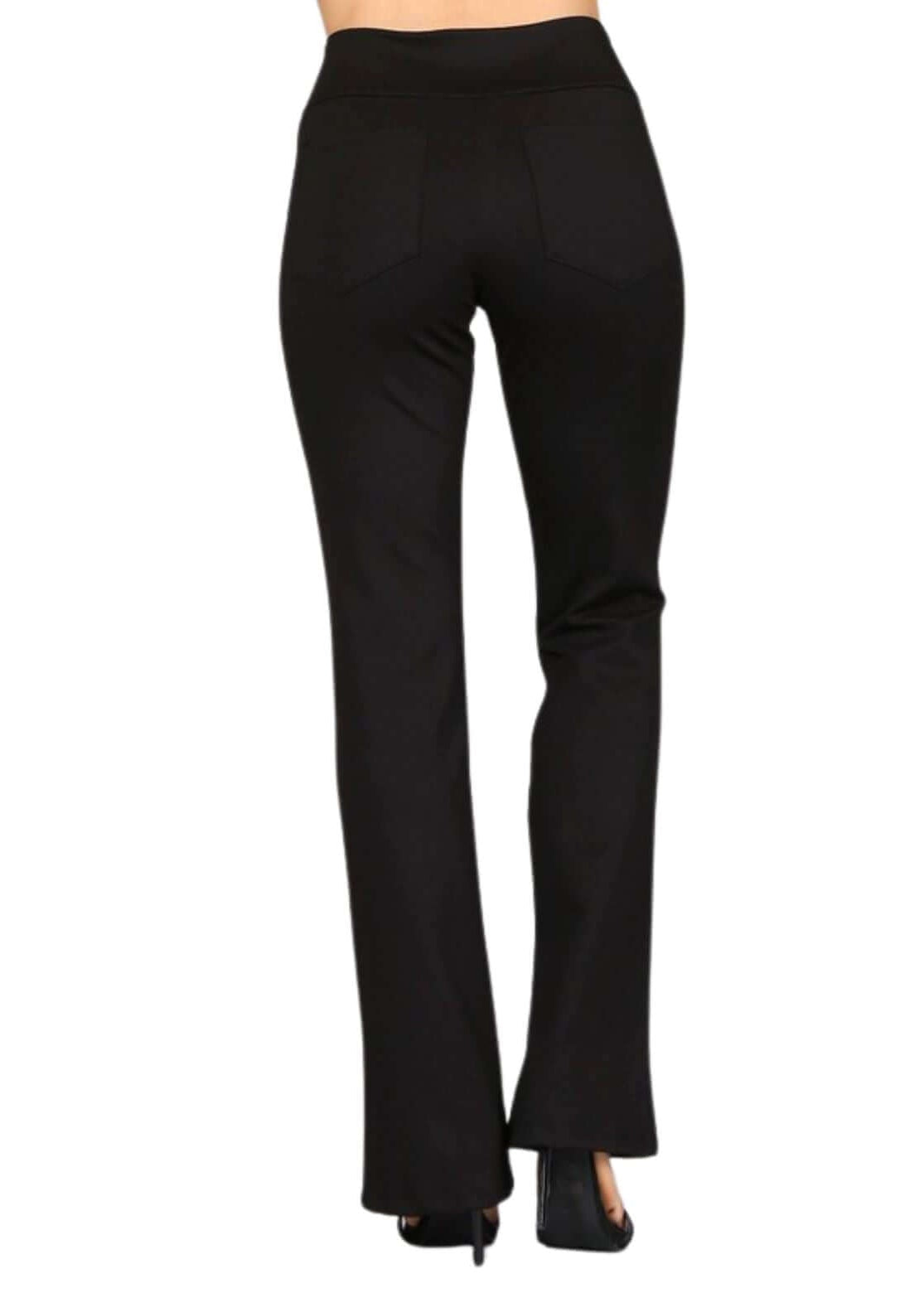 Bootcut Ponte Pants Plus Size