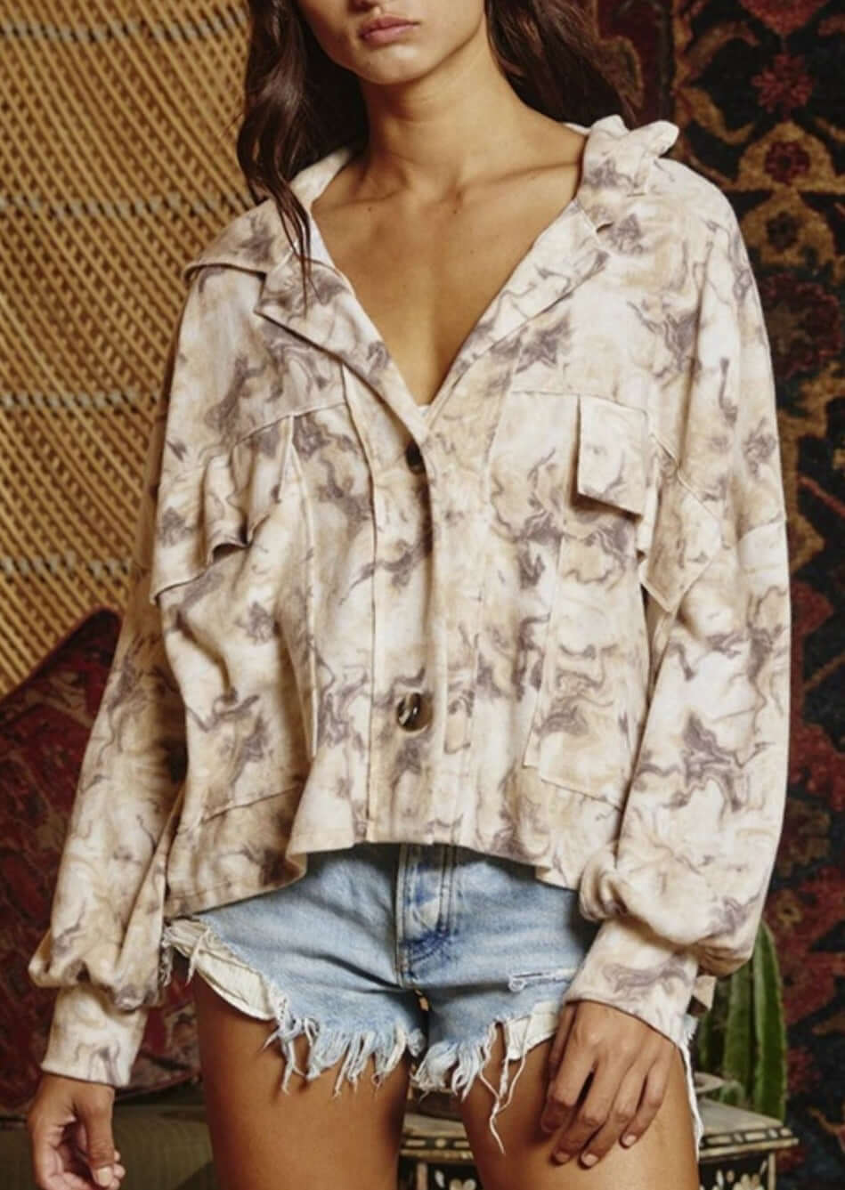 Soft & Chic Tie Dye Shacket
