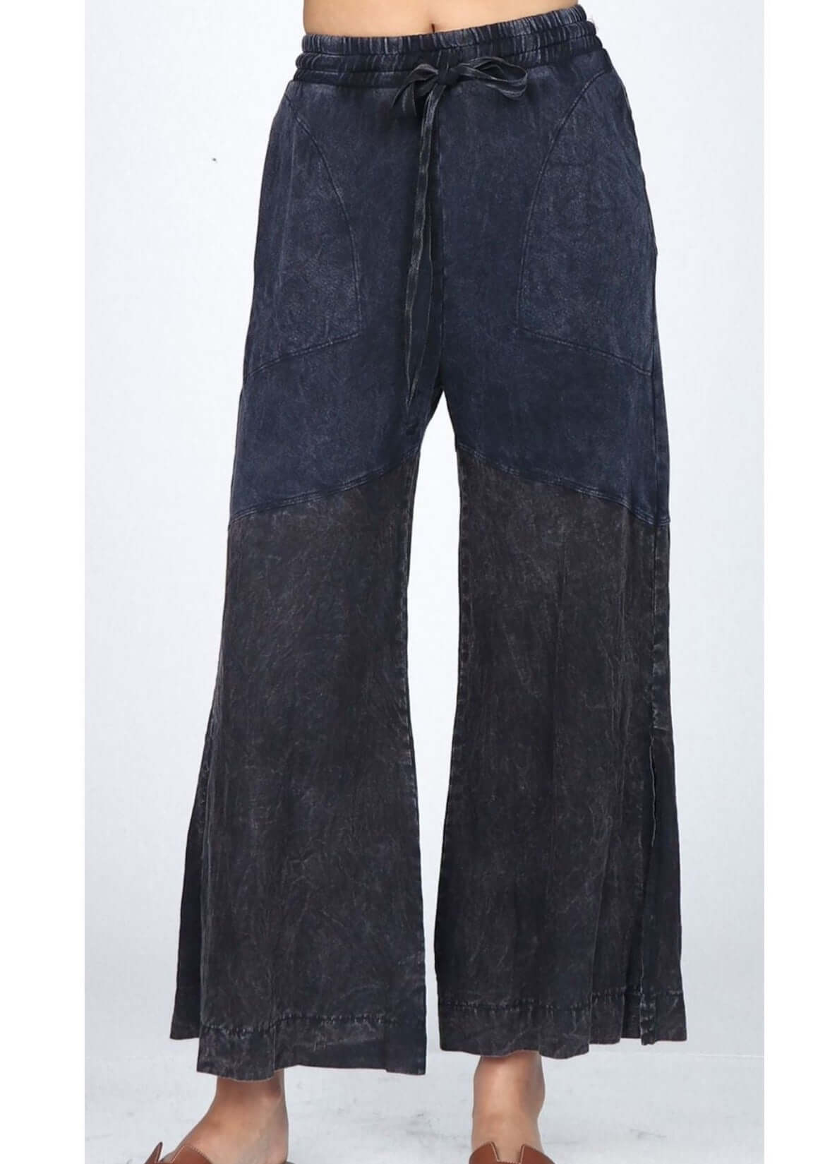 Luxury Linen Wide Leg Pants Made in USA