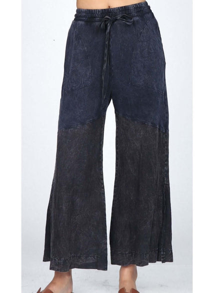 Luxury Linen Wide Leg Pants Made in USA