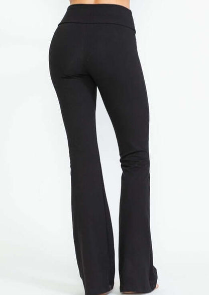 V-Waist Slimming Bootcut Pants Made in USA