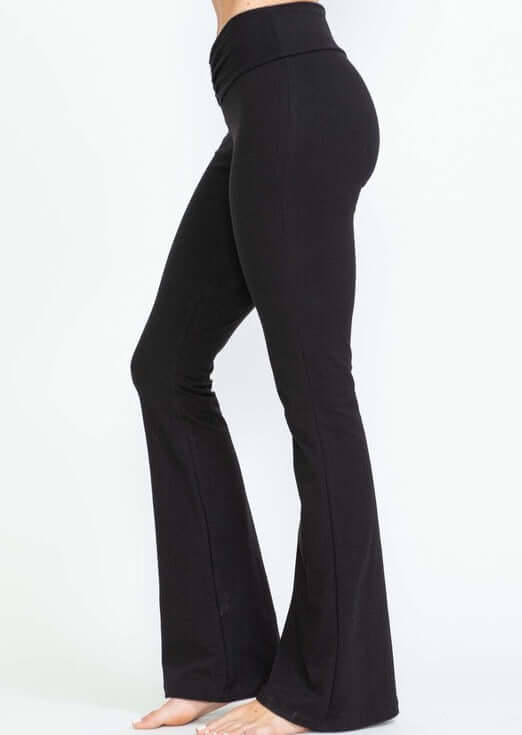 V-Waist Slimming Bootcut Pants Made in USA