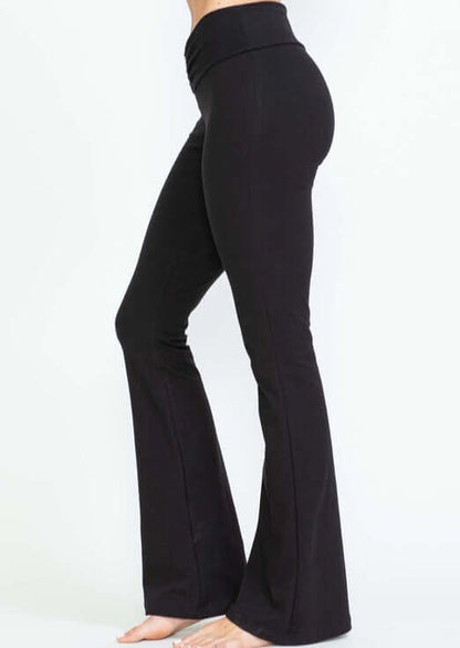 V-Waist Slimming Bootcut Pants Made in USA