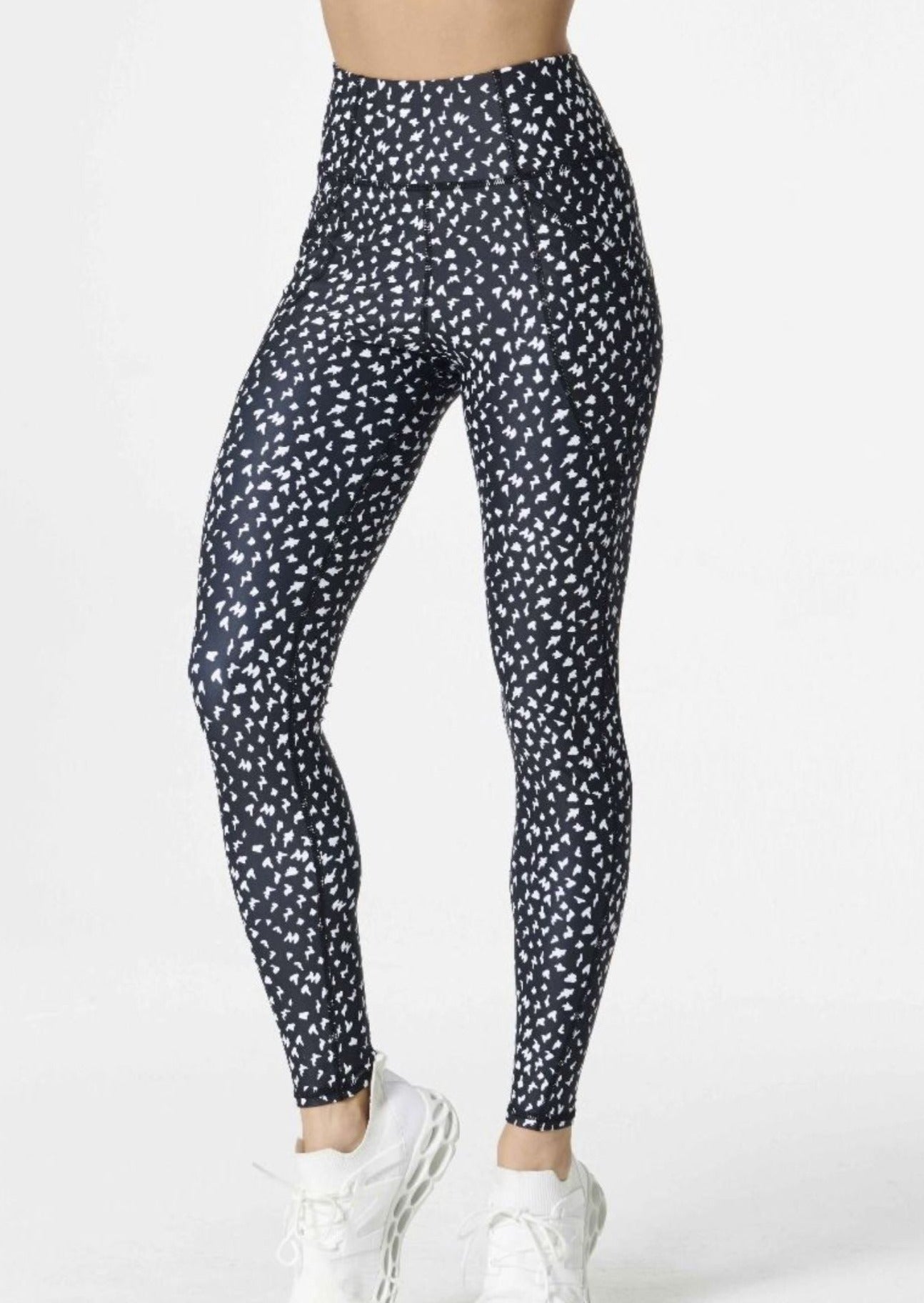 Printed Yoga Leggings with Pockets Made in USA