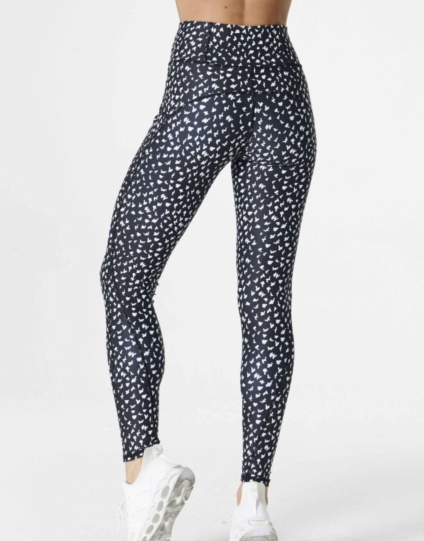Printed Yoga Leggings with Pockets Made in USA