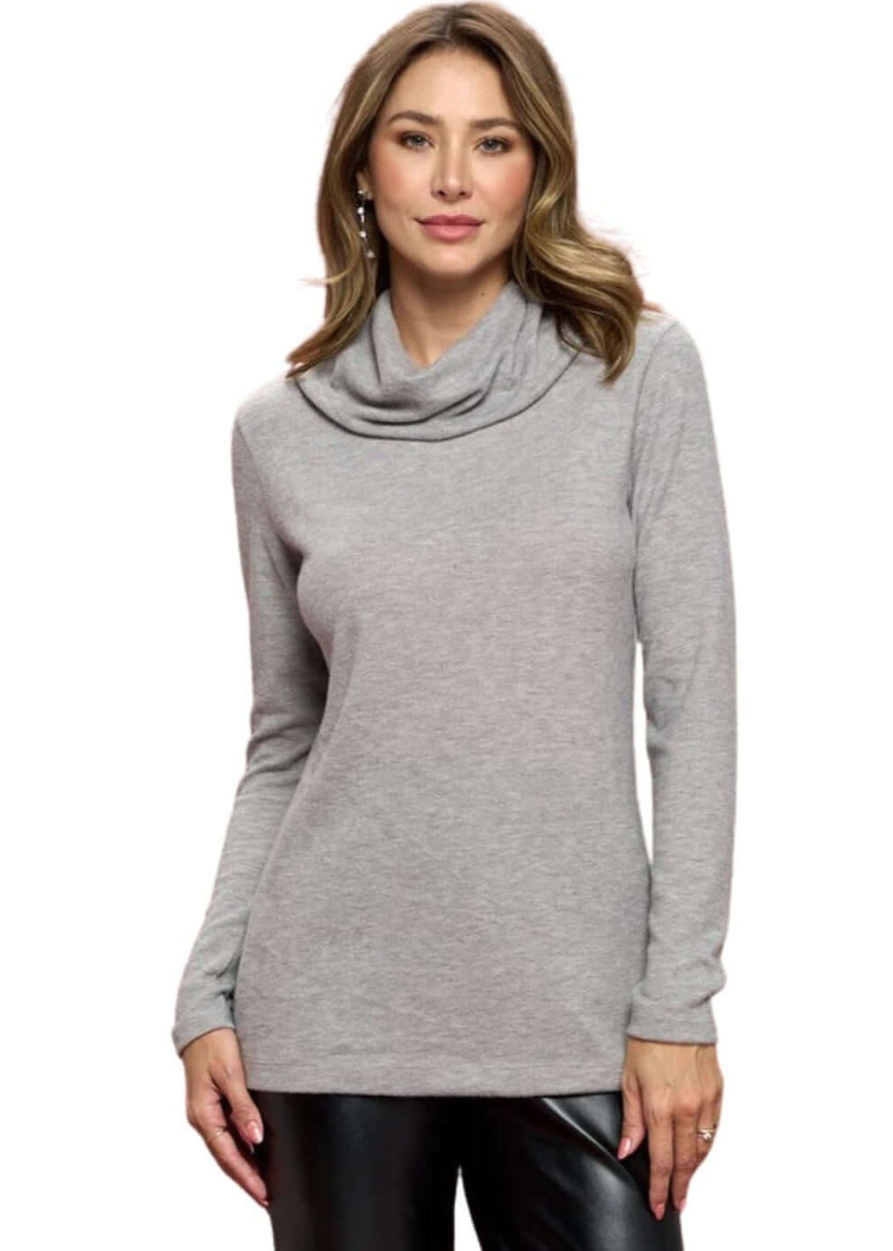 Luxury Feel Cowl Neck Sweater