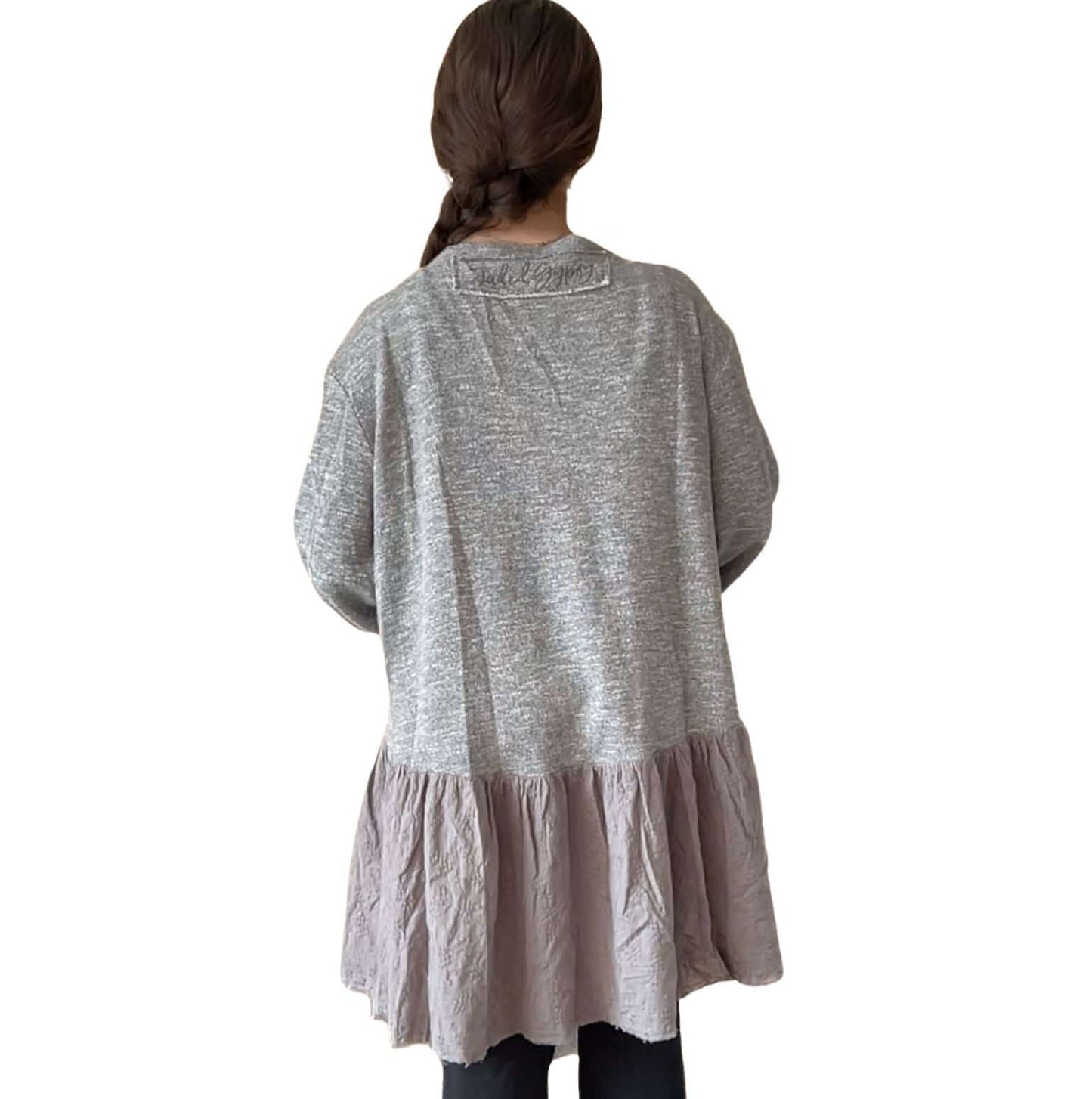 Star Destination Lace Detail Sweater Cardigan