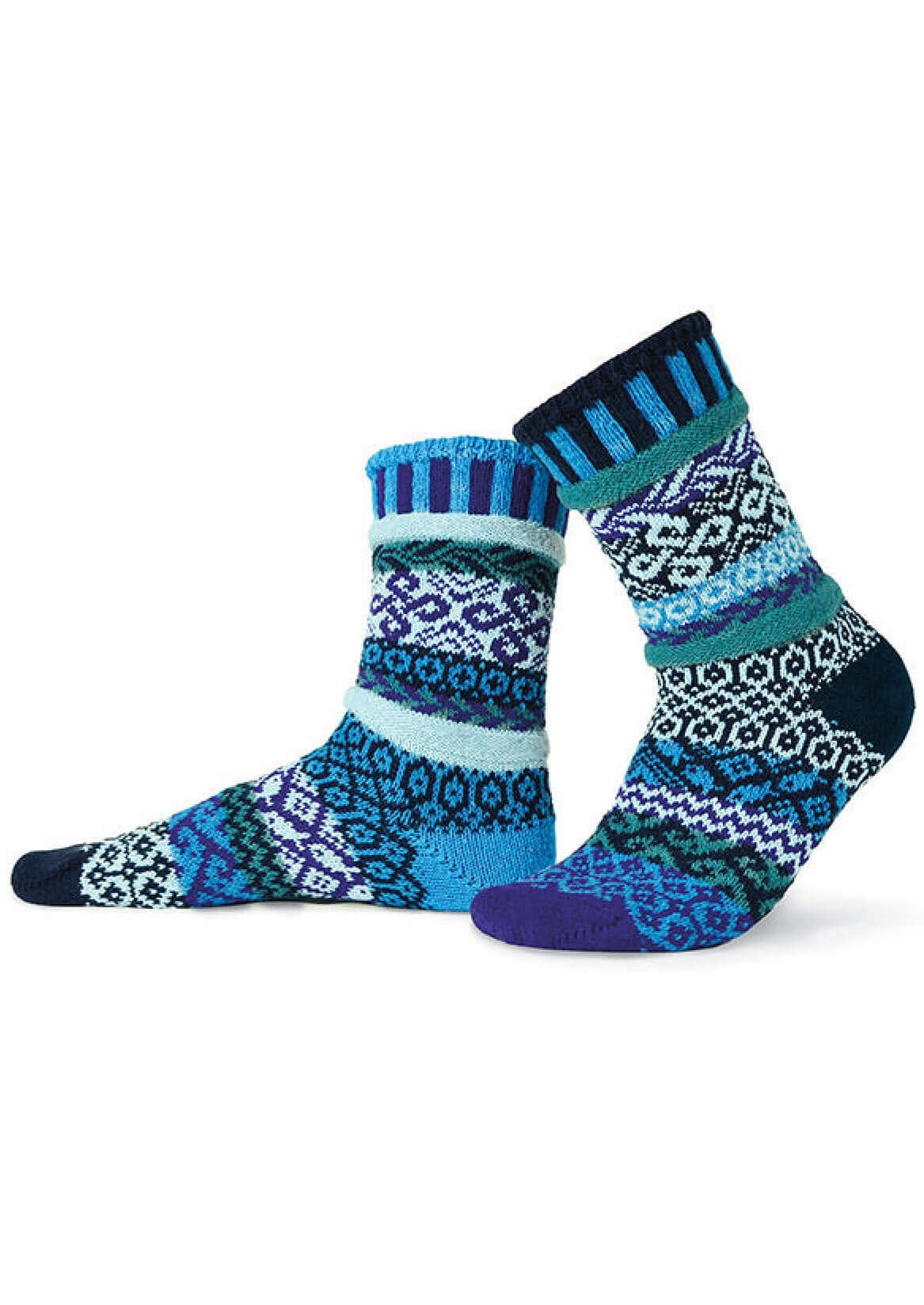 WATER Knitted Crew Socks Made in USA