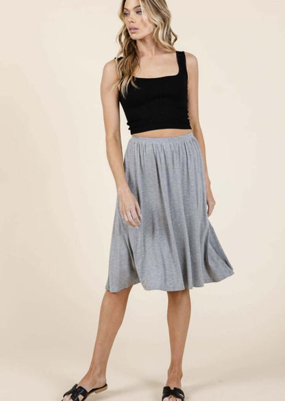 A Casual Fit Skirt Made in USA
