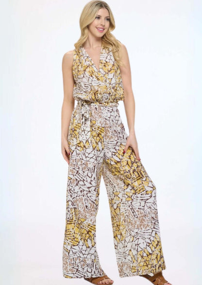 Be Unique Sleeveless Jumpsuit