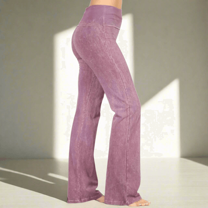 Bootcut Flare Mineral Washed Jeggings in Made in USA