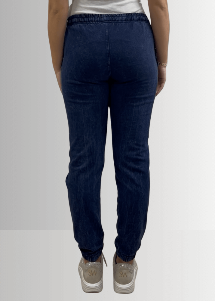 All Day French Terry Pocket Joggers in Mauve