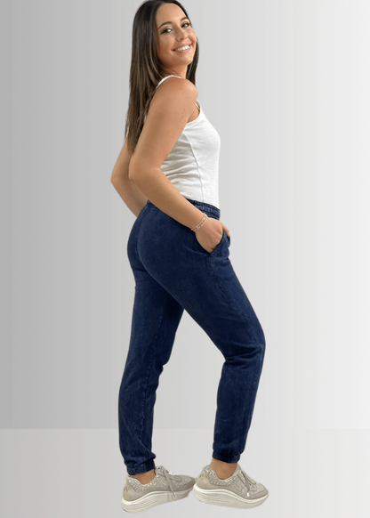 All Day French Terry Pocket Joggers Desert Taupe