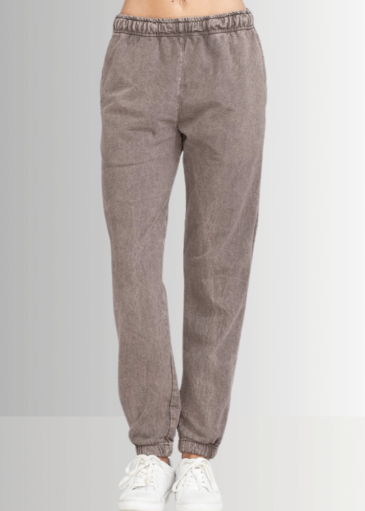 All Day French Terry Pocket Joggers Desert Taupe