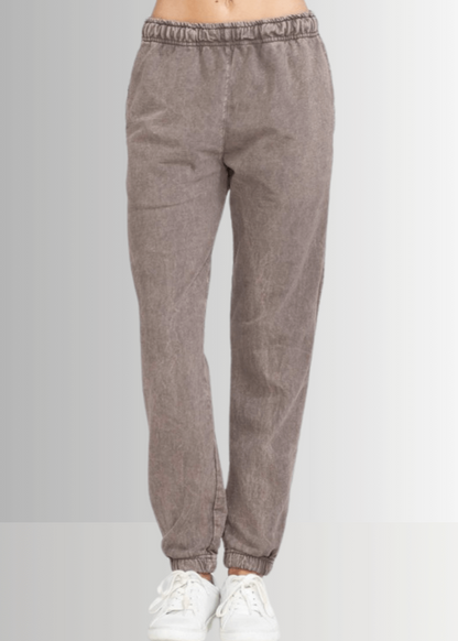 All Day French Terry Pocket Joggers Desert Taupe