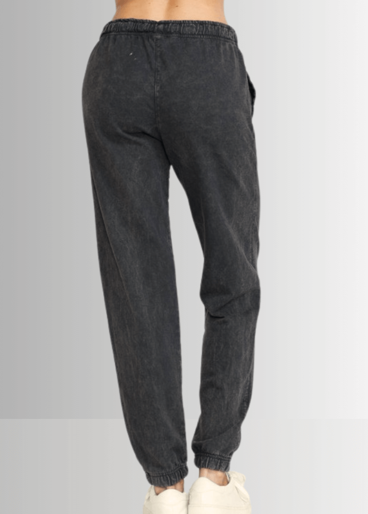 All Day French Terry Pocket Joggers Dark Ash Grey