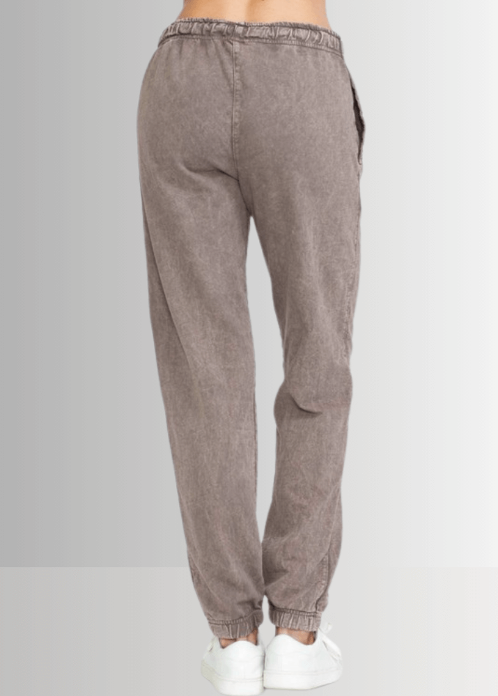 All Day French Terry Pocket Joggers Dark Ash Grey