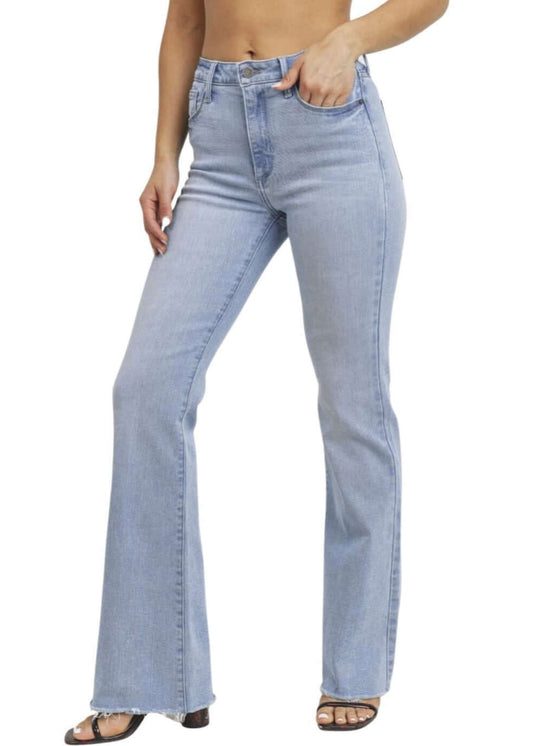 The Fall Flare Denim Jeans Made in USA