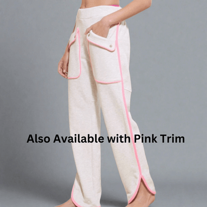 All Good Patch Pocket Pants In Grey Made in USA